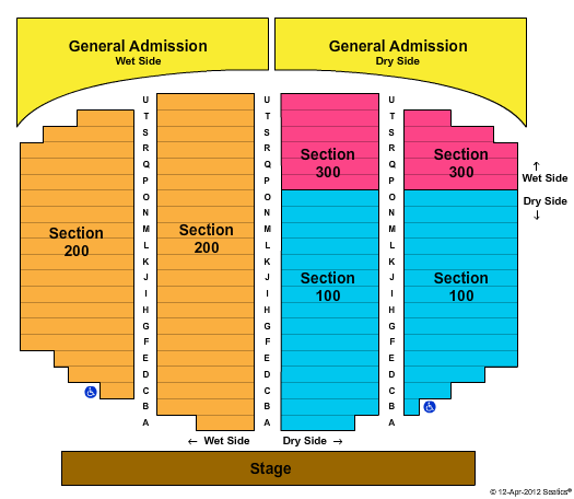Alaska State Fair Borealis Theatre End Stage Seating Chart