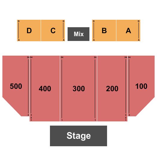 Borgata Event Center Next Event Seating Chart