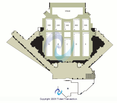 Borgata Music Box End Stage 2 Seating Chart