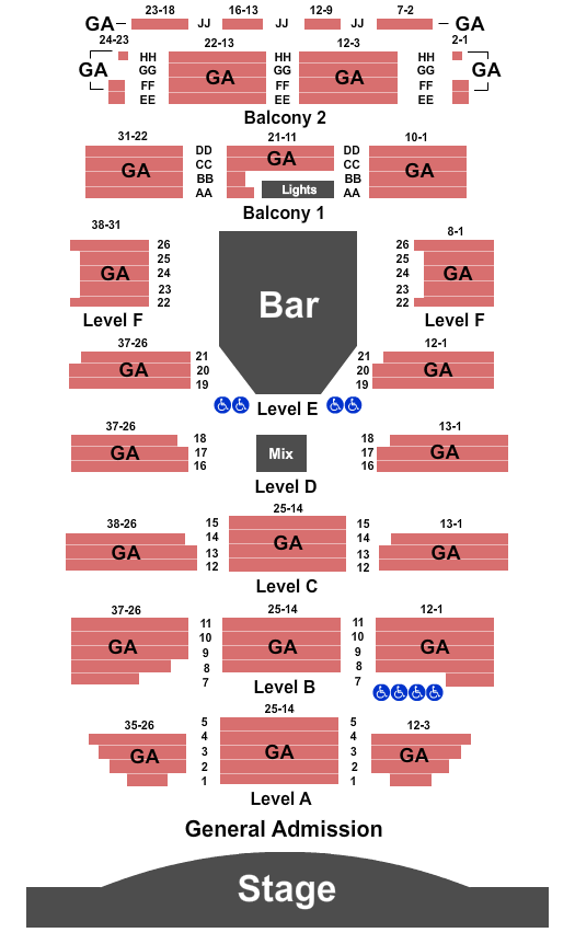Boulder Theater Seating Chart General Admission