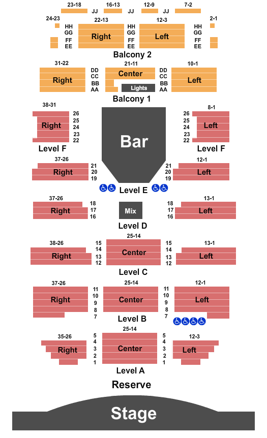 Pete Davidson Boulder Theater Seating Chart