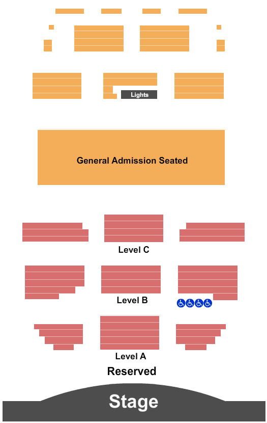Boulder Theater Endstage 2 Seating Chart