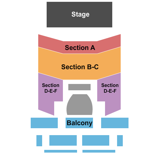Boulder Theater Endstage - GA 2 Seating Chart