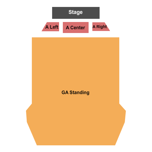 Boulder Theater Endstage GA 3 Seating Chart