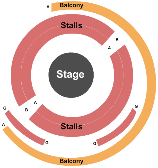 Boulevard Theatre Center Stage Seating Chart