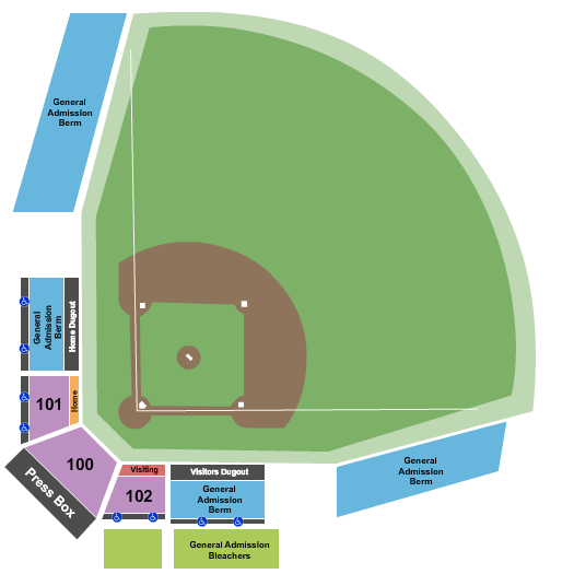 Bowlin Stadium Softball Seating Chart
