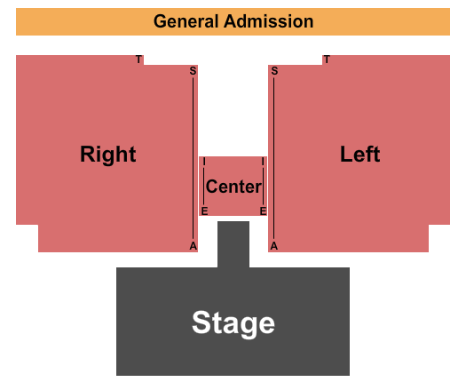 Boxcar Park Endstage w/Catwalk Seating Chart