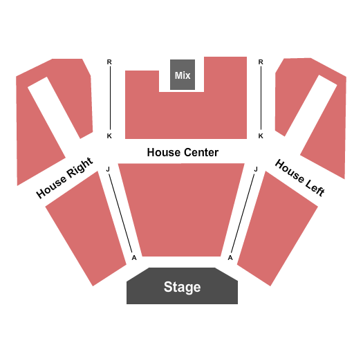 Boyle County Performing Arts Center Seating Chart