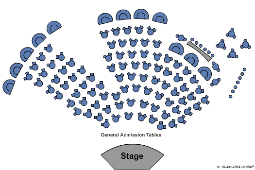 Brad Garrett's Comedy Club At The MGM Grand End Stage Seating Chart