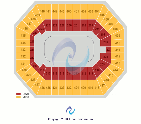 BMO Harris Bradley Center T-Stage Seating Chart