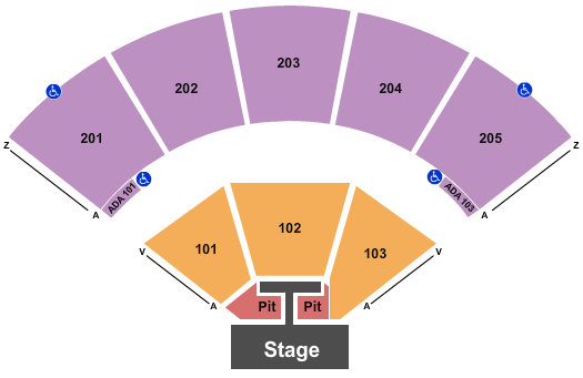 Brandon Amphitheater Rascal Flatts Seating Chart