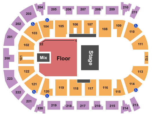 Brandt Centre - Evraz Place City And Colour Seating Chart