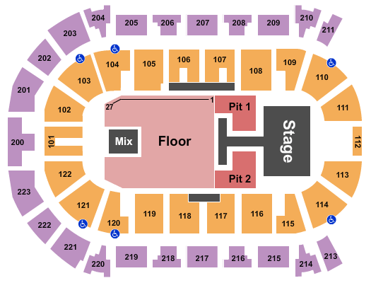 Brandt Centre - Evraz Place Old Dominion Seating Chart