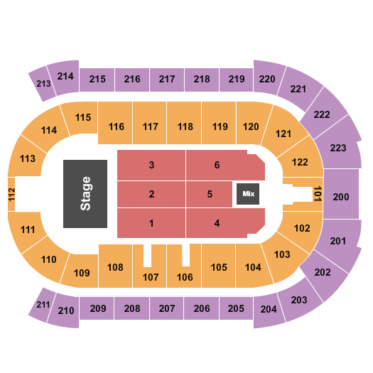 Brandt Centre - Evraz Place BTO Seating Chart