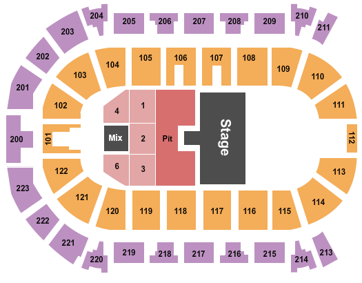 Brandt Centre - Evraz Place Dallas Smith Seating Chart