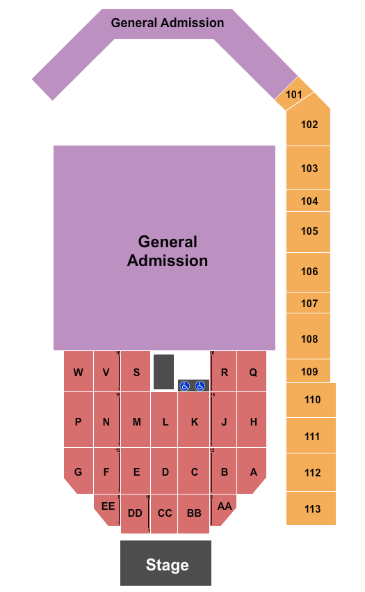 Breese Stevens Seating Chart