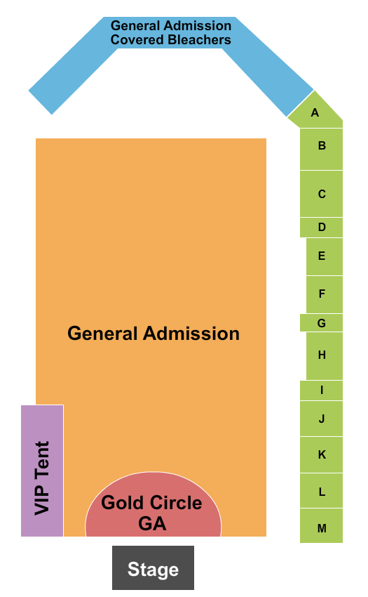 Breese Stevens Field Endstage GA 3 Seating Chart