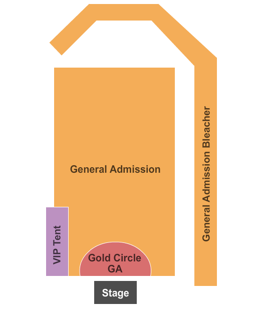 Breese Stevens Field End Stage GA Seating Chart