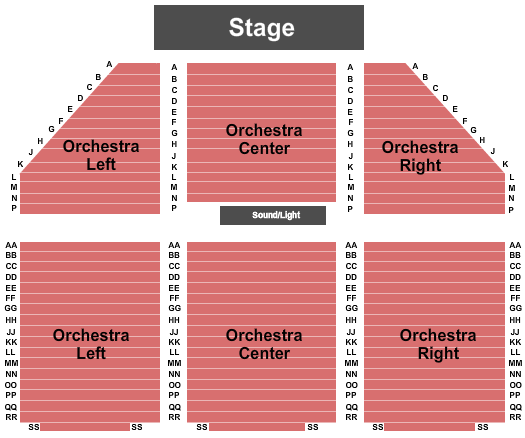 Bremerton High School Performing Arts Center End Stage Seating Chart