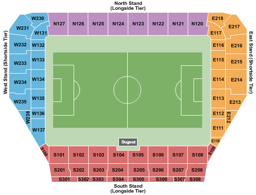 Brentford Community Stadium Soccer Seating Chart