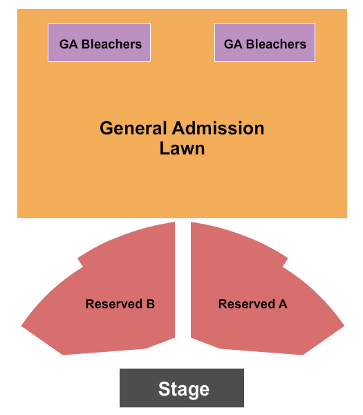 Brian Miller Stage at Grant County Fairgrounds End Stage Seating Chart