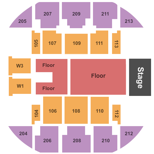 Brick Breeden Fieldhouse Casting Crowns Seating Chart