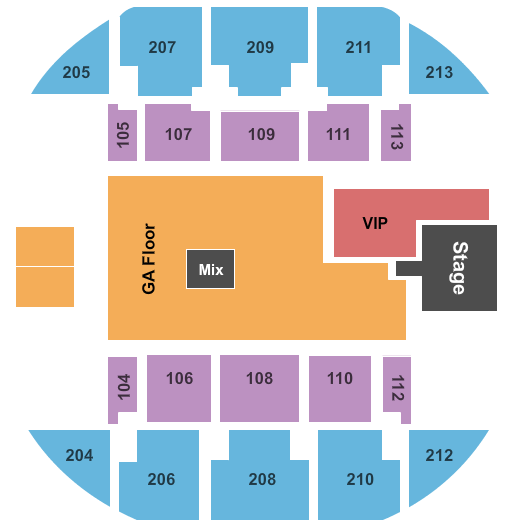 Brick Breeden Fieldhouse Seating Chart & Maps Bozeman