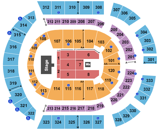 Cirque Du Soleil Disney World Seating Chart