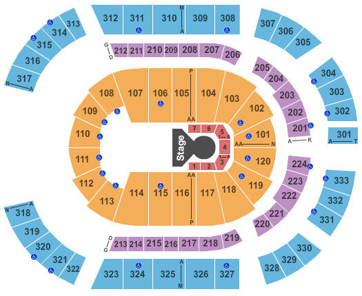 Bridgestone Arena Cirque Varekai Seating Chart