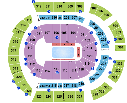 Bridgestone Arena Seating Chart Shawn Mendes