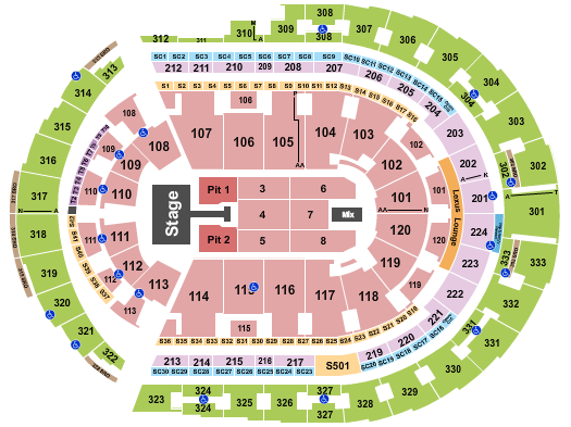 Bridgestone Arena Kelsea Ballerini Seating Chart