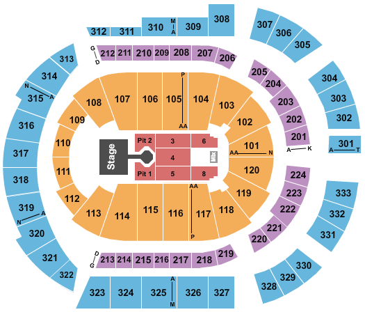 Bridgestone Arena Needtobreathe 2 Seating Chart