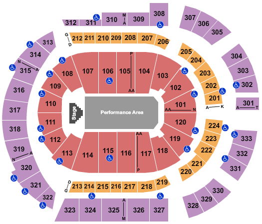 Bridgestone Arena Pepe Aguilar 2 Seating Chart