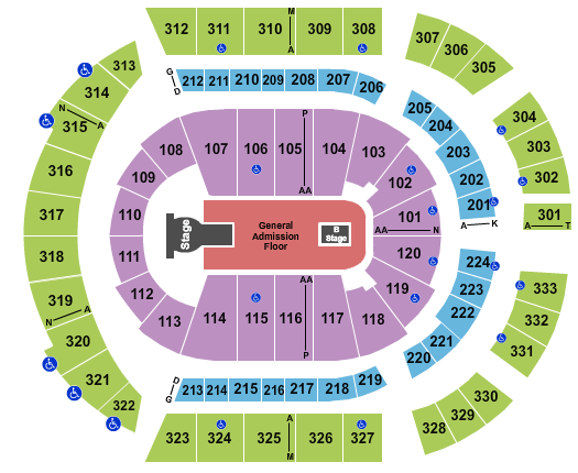 Bridgestone Arena Travis Scott Seating Chart
