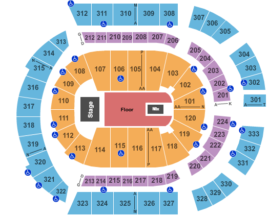 Bridgestone Arena Wiz Khalifa Seating Chart