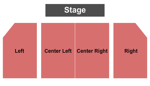 Broadway Performance Hall - SCCC Endstage Seating Chart