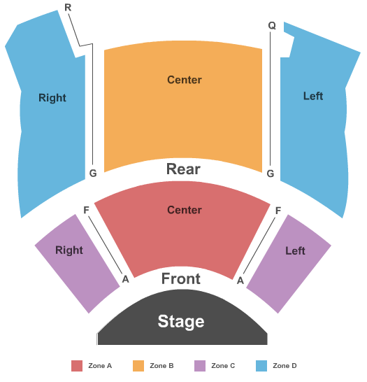 Broadway Playhouse at Water Tower Place End Stage - IntZone Seating Chart