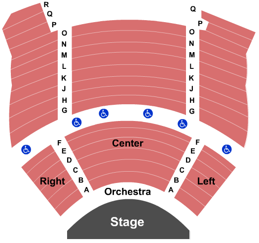 Broadway Playhouse at Water Tower Place Endstage 2 Seating Chart