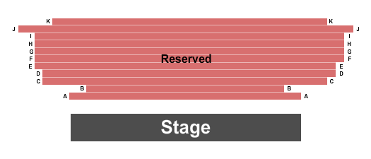 Broadway Theater - MB Endstage Seating Chart
