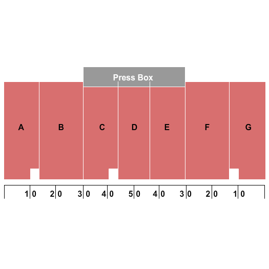 Broken Arrow Memorial Stadium DCI Seating Chart