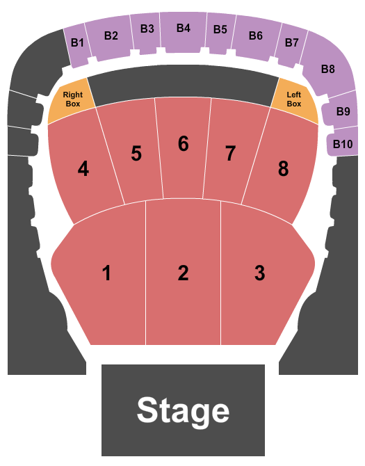 Brooklyn Paramount Endstage Seating Chart