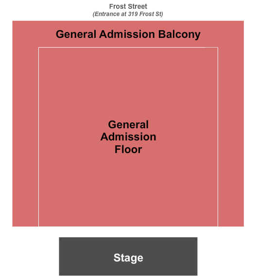 Brooklyn Steel seating chart event tickets center