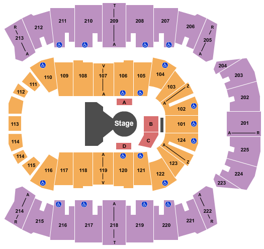 Brookshire Grocery Arena Cirque Ovo Seating Chart