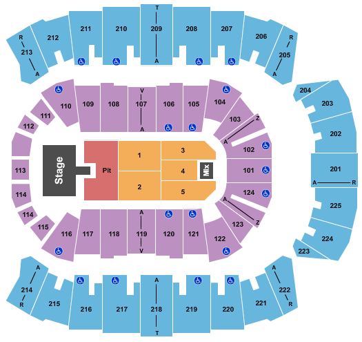 Brookshire Grocery Arena Lee Brice Seating Chart