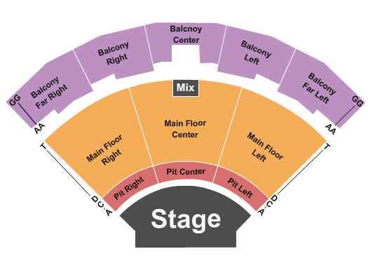 Brown County Music Center Nashville In Seating Chart