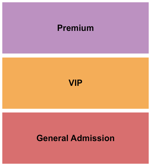 Brown Grand Theatre GA/VIP/Premium Seating Chart