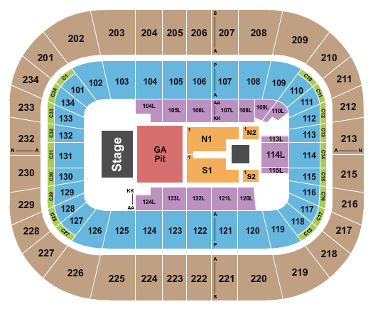 Bryce Jordan Center Bruce Springsteen Seating Chart