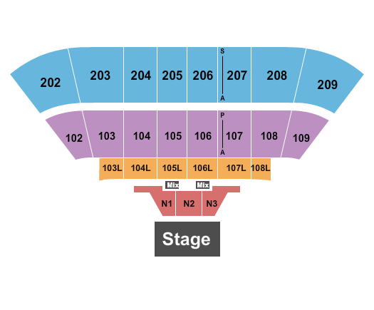 Bryce Jordan Center Dancing With The Stars Live Seating Chart