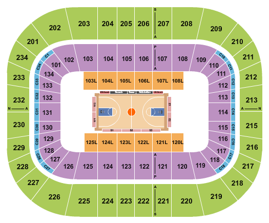 Bryce Jordan Center Harlem Globetrotters Seating Chart