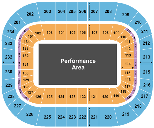 Bryce Jordan Center Wrestling Seating Chart